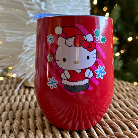 Hello Kitty Other - Hello kitty Christmas Holiday red wine sip cup gift Collectible